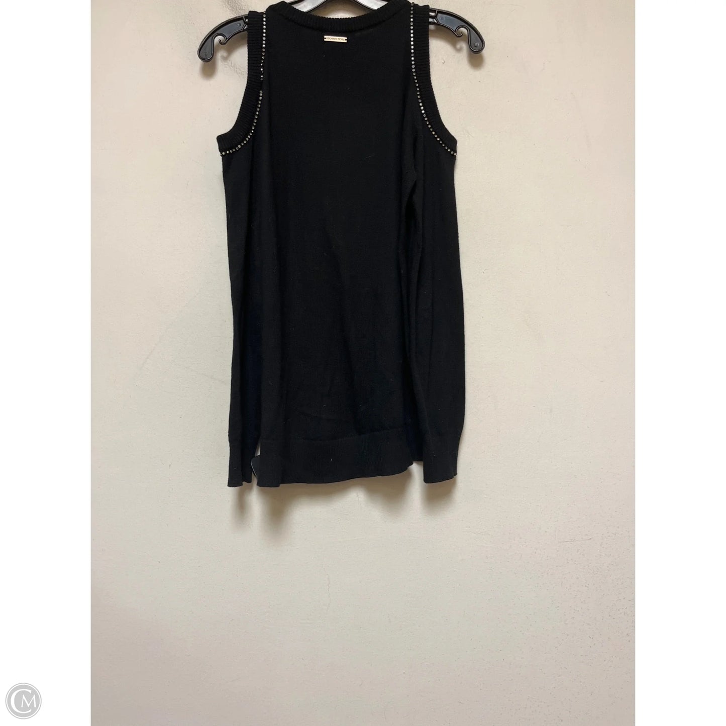 Top Long Sleeve By Michael By Michael Kors In Black, Size: S