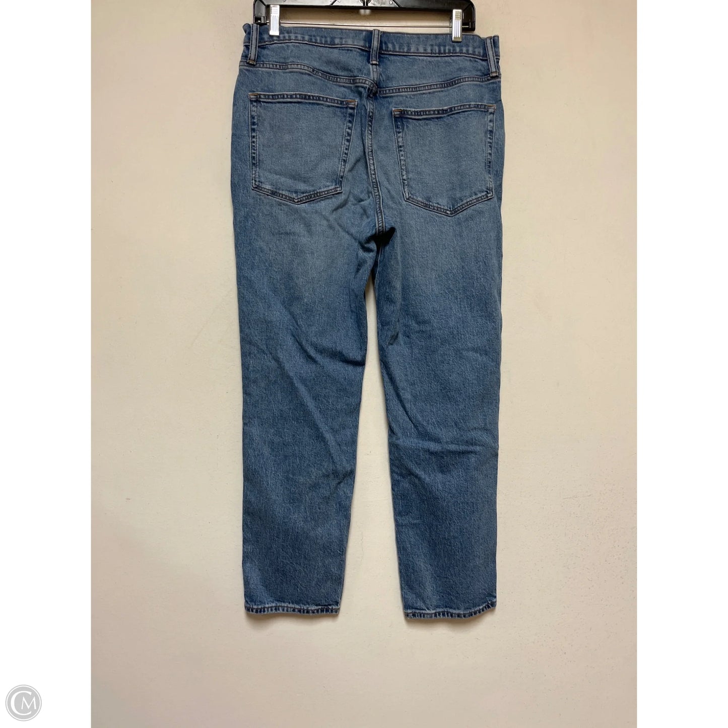 Jeans Straight By J. Crew In Blue Denim, Size: 8
