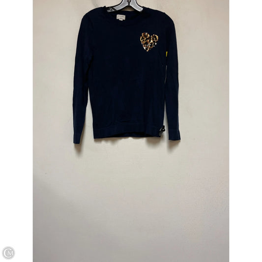 Top Long Sleeve By J. Crew In Navy, Size: Xs