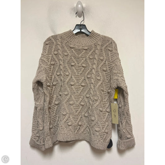Sweater By Rd Style In Tan, Size: Xs