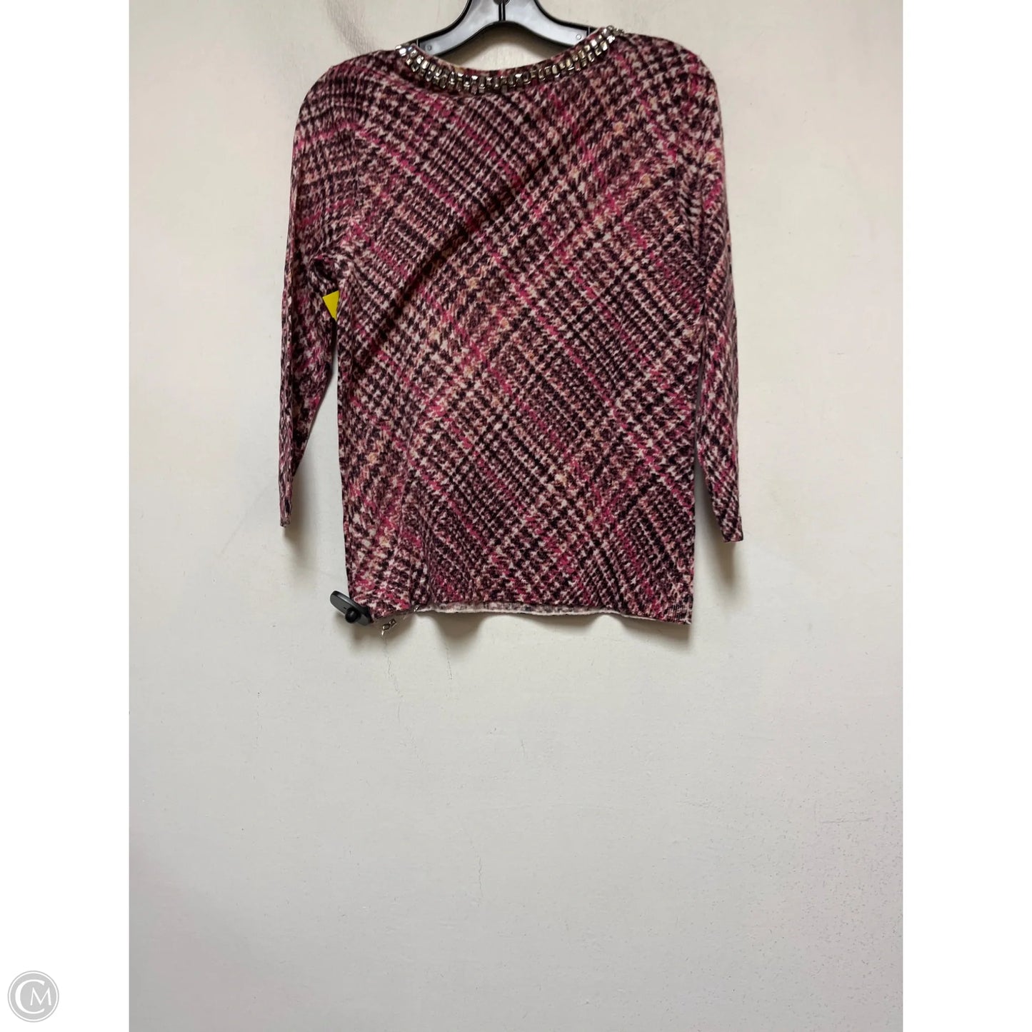 Top Long Sleeve By Talbots In Purple & Tan, Size: Sp