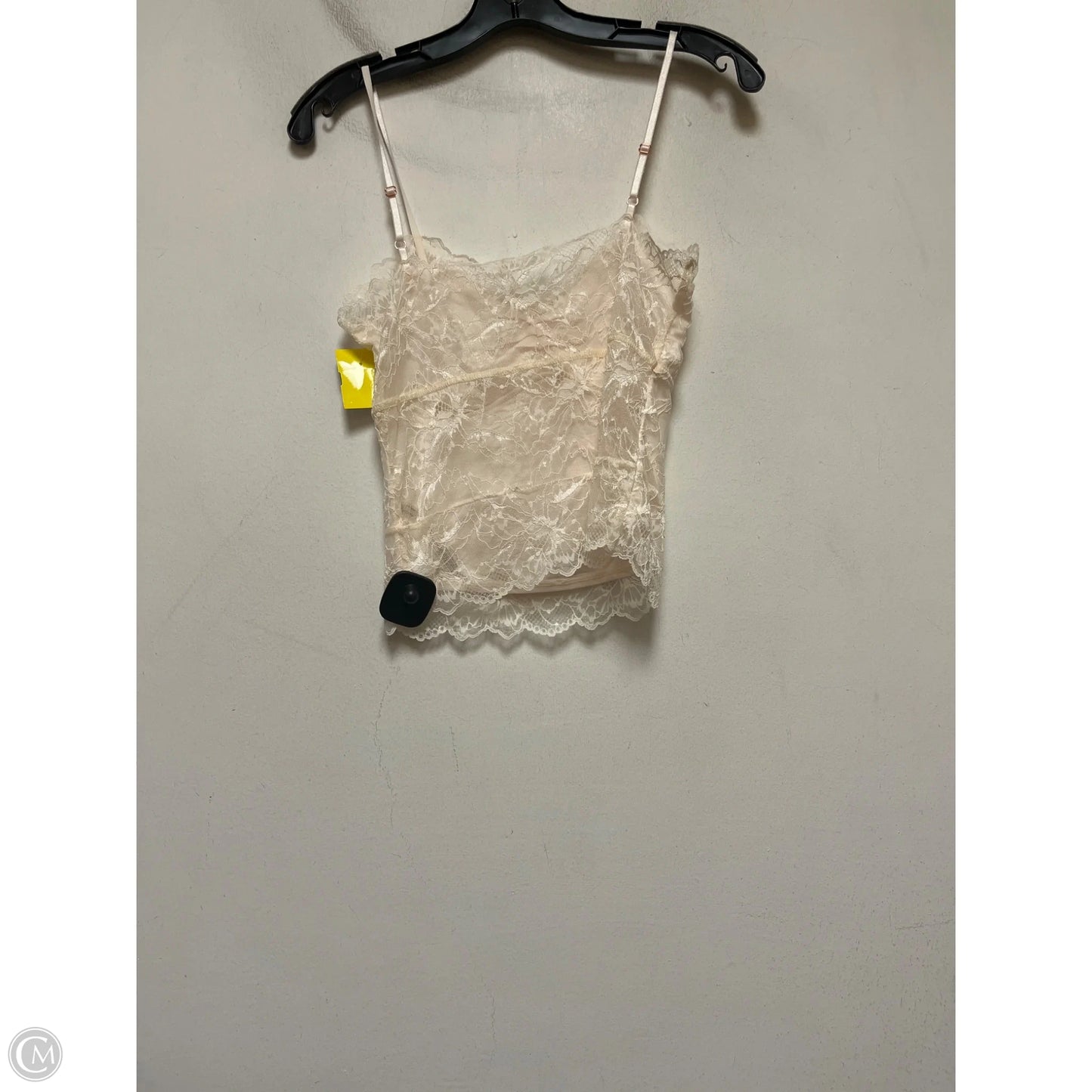 Top Sleeveless By Free People In Ivory, Size: S