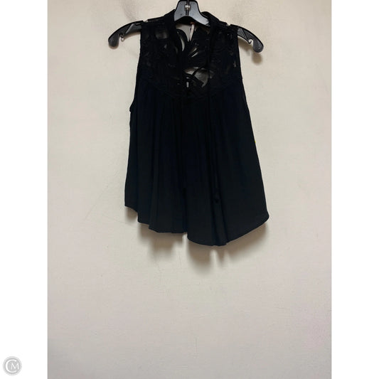 Top Sleeveless By Free People In Black, Size: Xs