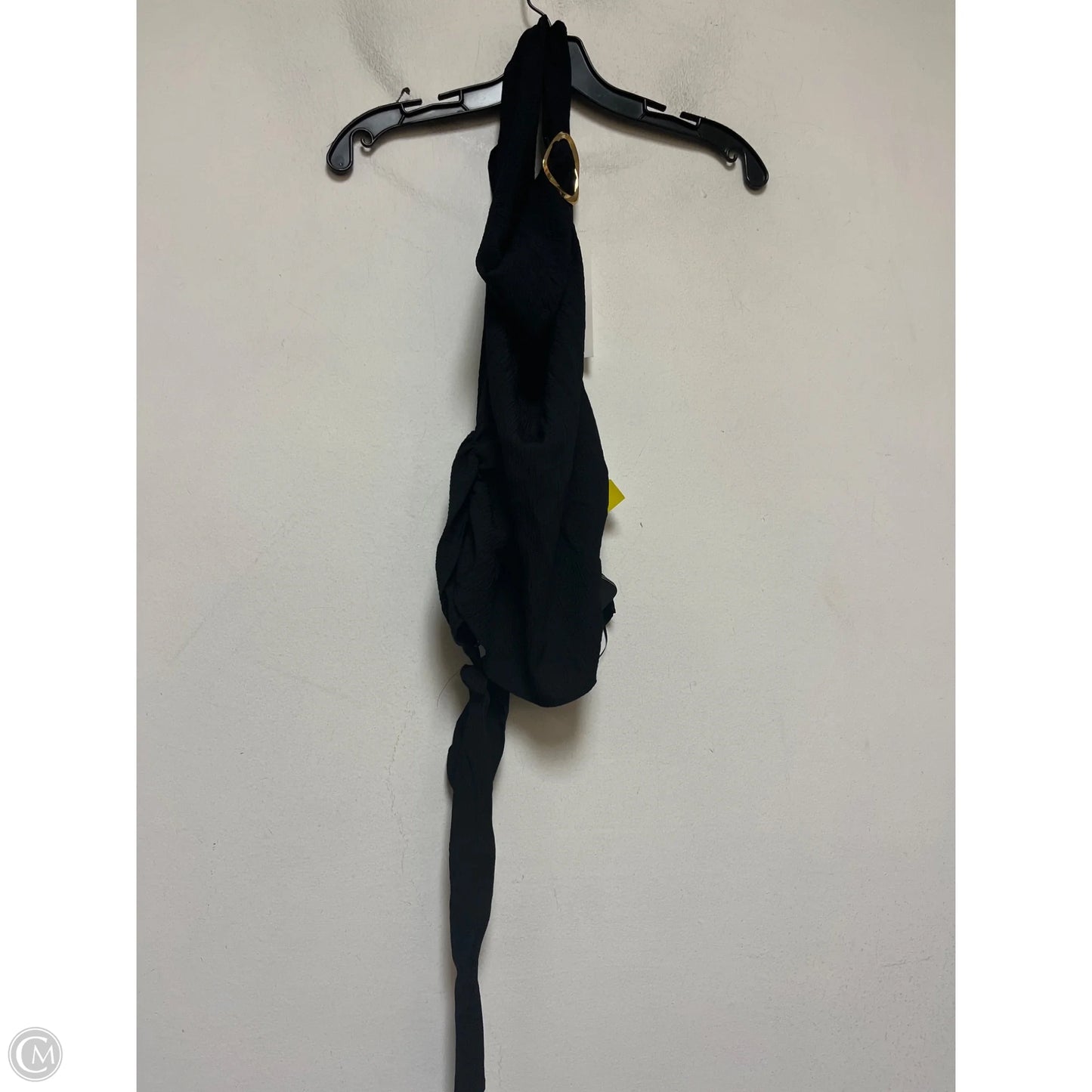 Top Sleeveless By Zara In Black, Size: S