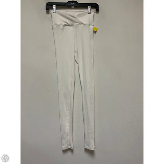 Athletic Leggings By Year Of Ours In White, Size: S