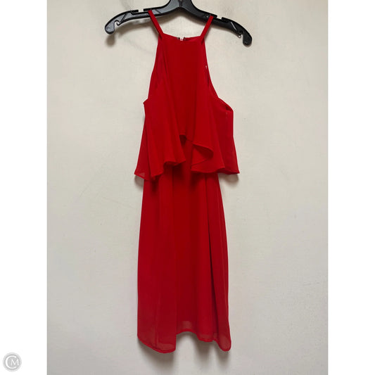 Dress Casual Short By Ali And Jay In Red, Size: S