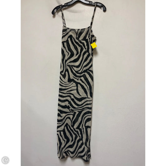 Swimwear Cover-up By Clothes Mentor In Zebra Print, Size: Xs
