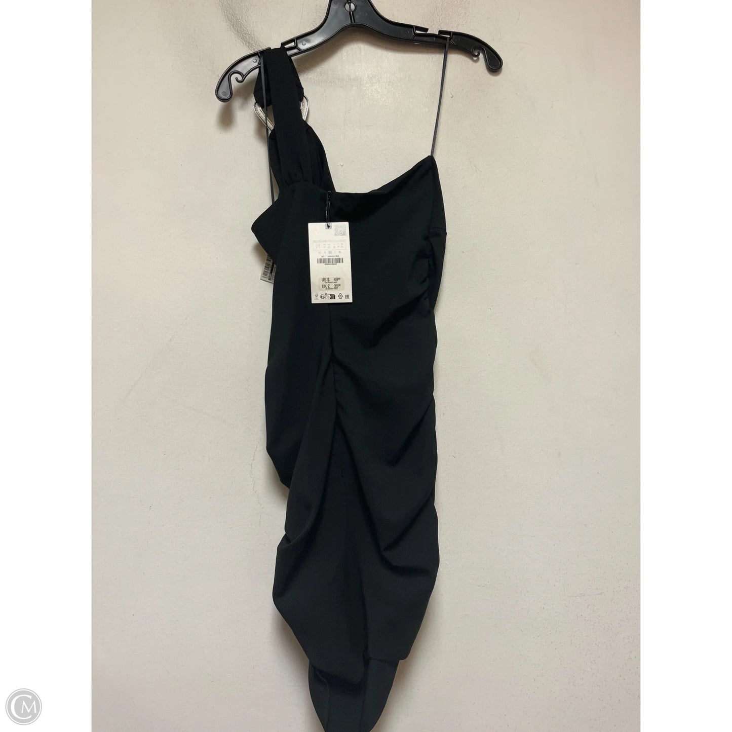 Dress Casual Short By Zara In Black, Size: M