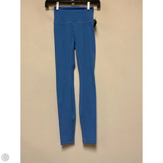 Athletic Leggings By Lululemon In Blue, Size: 2