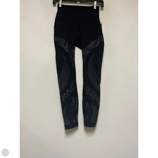 Athletic Leggings By Lululemon In Black, Size: 4