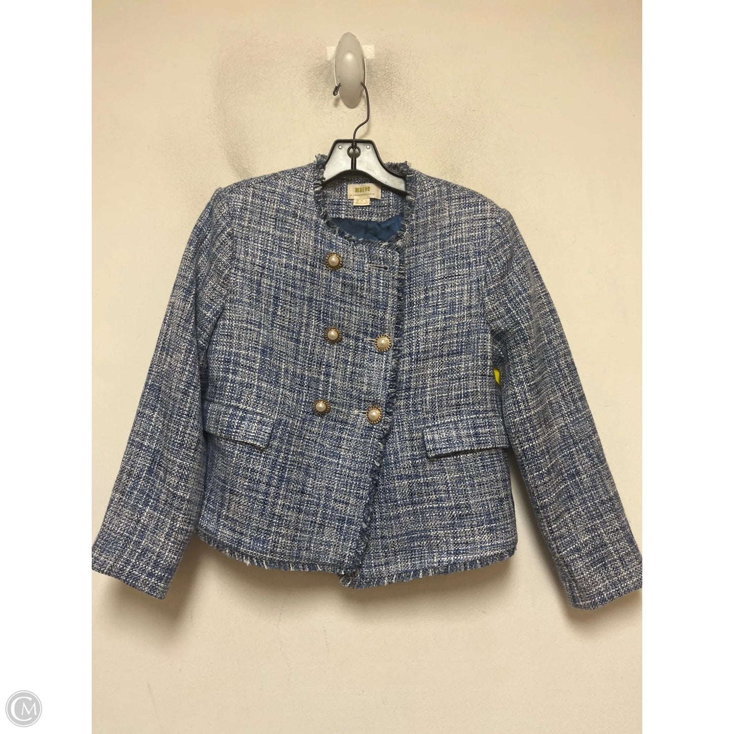 Blazer By Maeve In Blue, Size: Xs