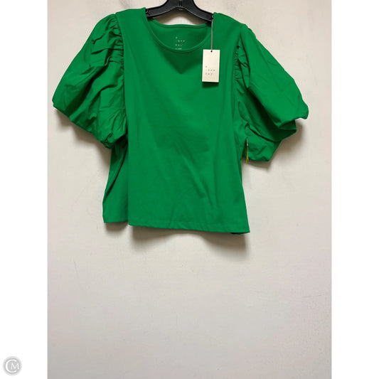 Top Short Sleeve By A New Day In Green, Size: Xxl
