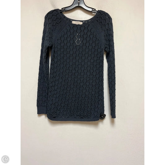 Sweater By Loft In Grey, Size: Xs
