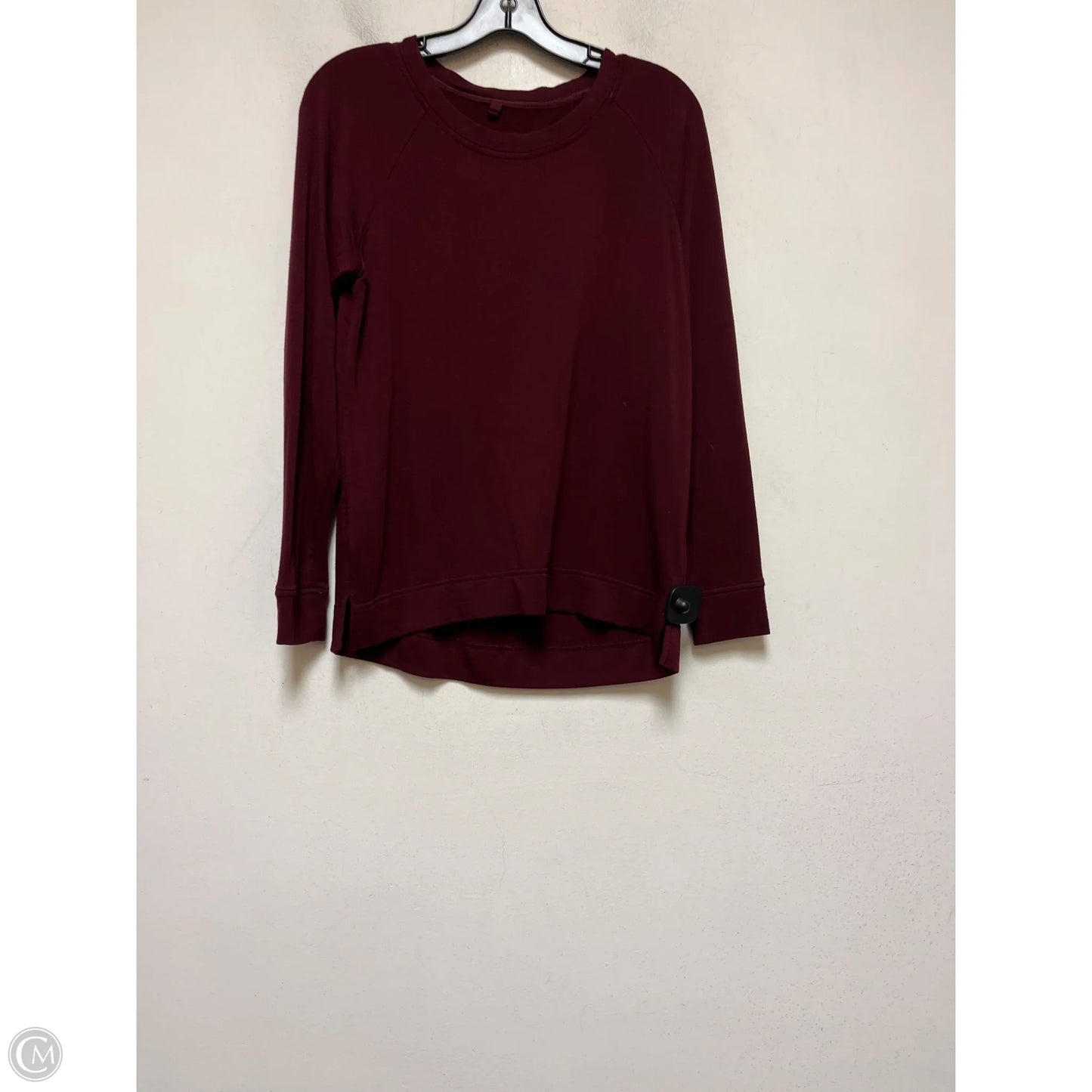 Top Long Sleeve By Lou And Grey In Maroon, Size: Xs