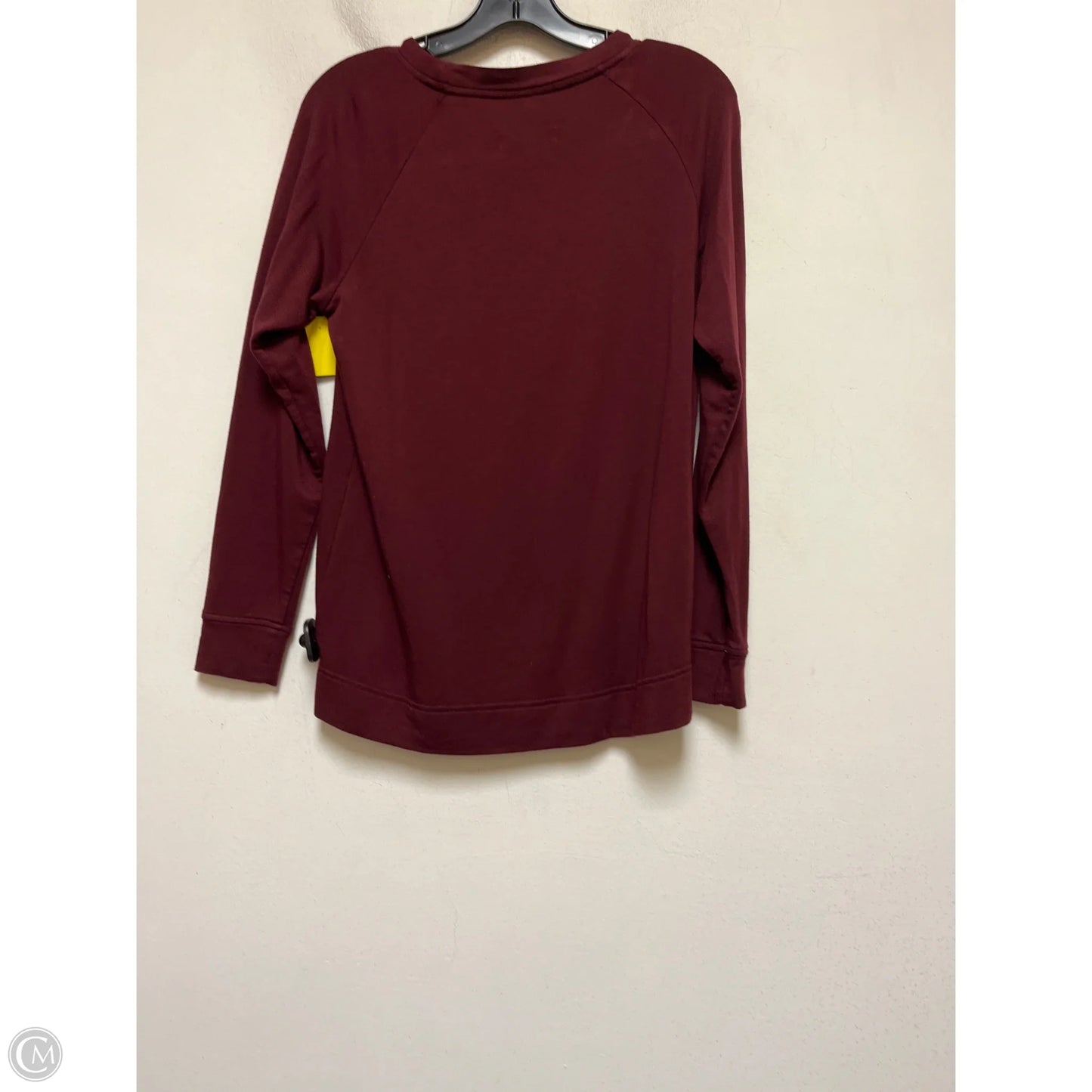 Top Long Sleeve By Lou And Grey In Maroon, Size: Xs