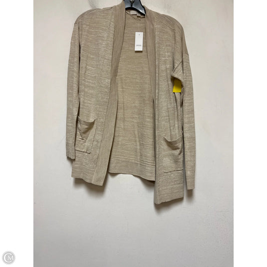 Cardigan By Loft In Tan, Size: Xs
