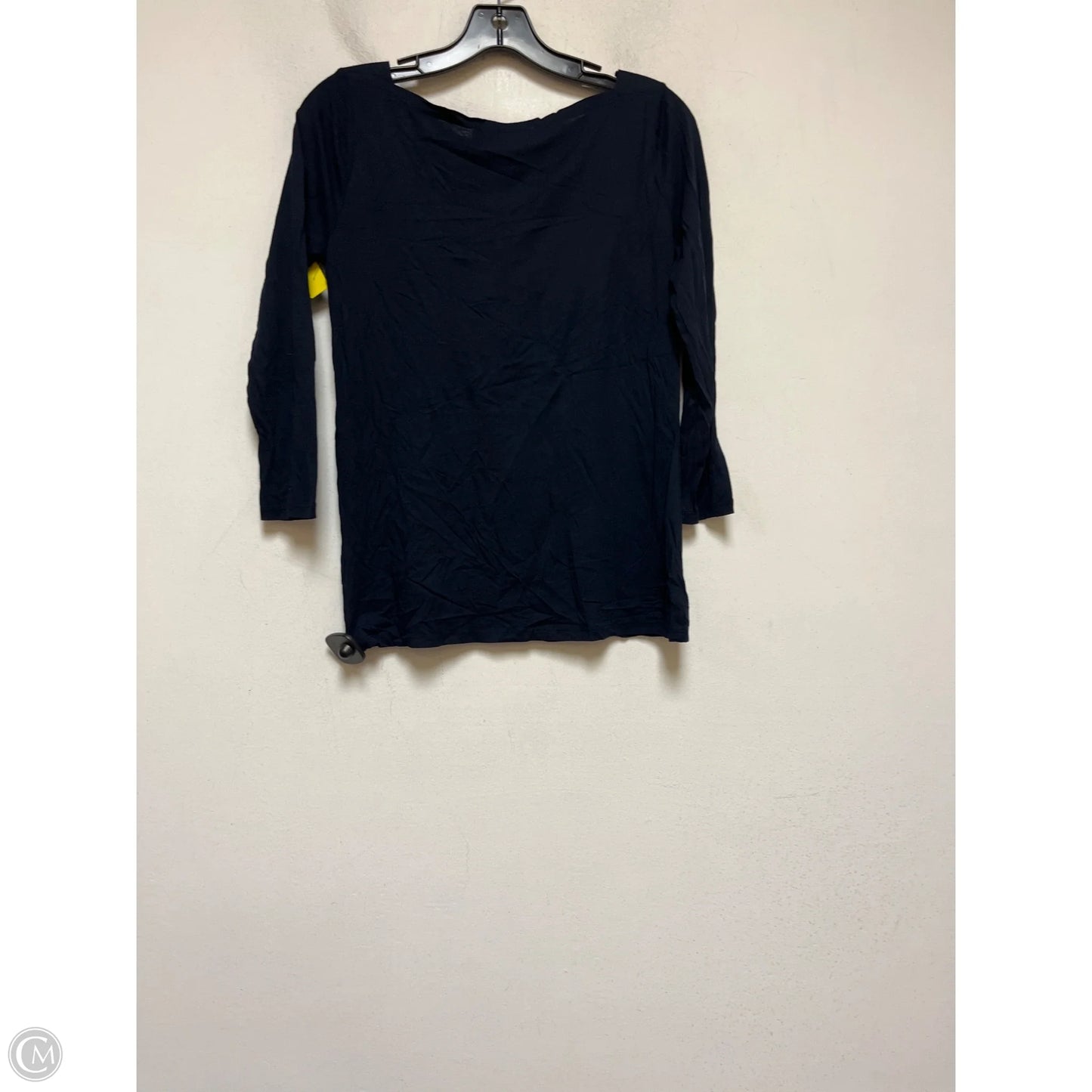 Top Long Sleeve Basic By Loft In Navy, Size: Xs