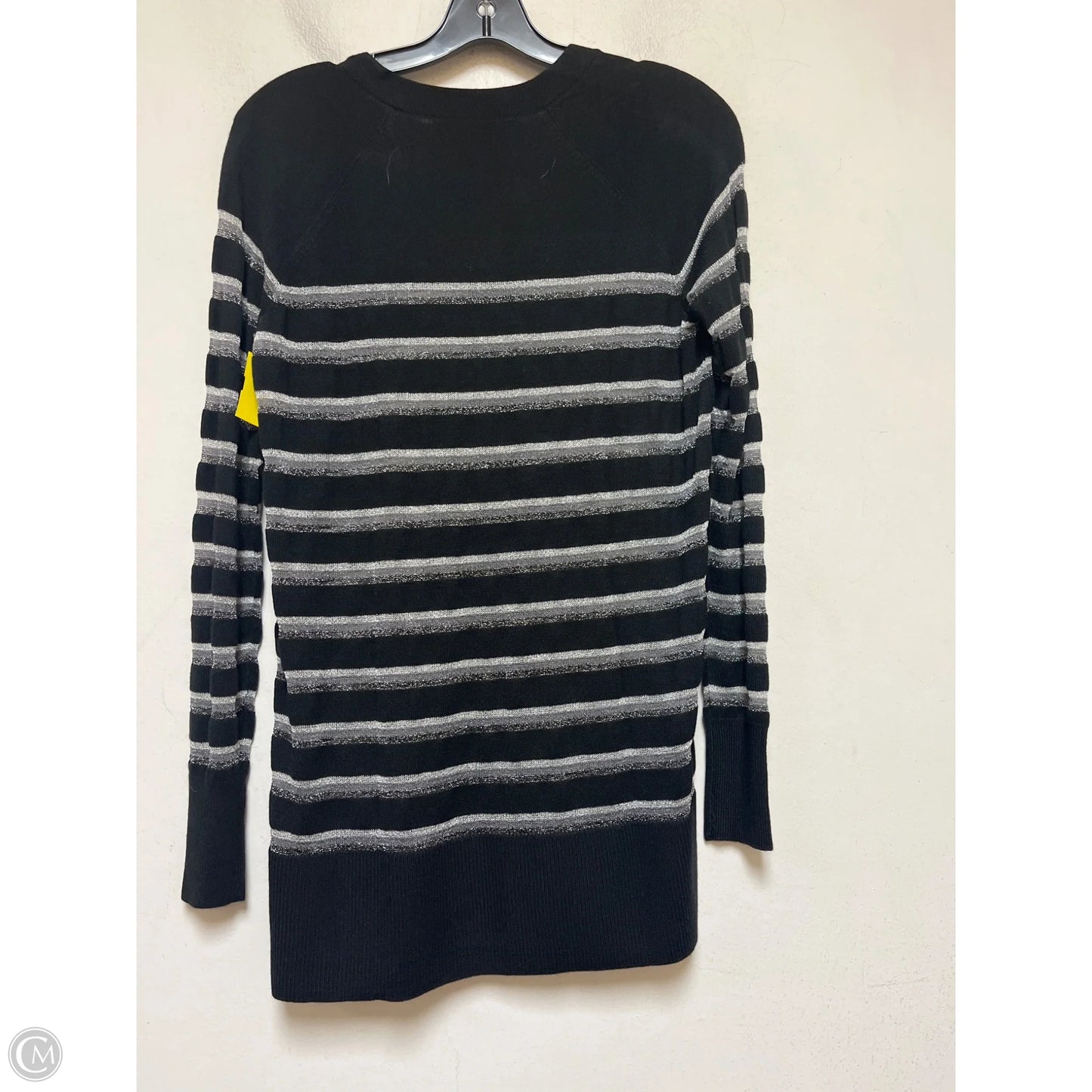 Top Long Sleeve By Loft In Striped Pattern, Size: Xs