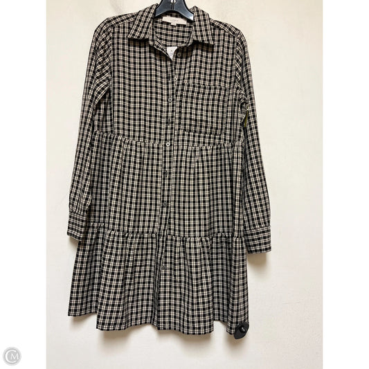 Dress Casual Short By Loft In Black & Cream, Size: Xs