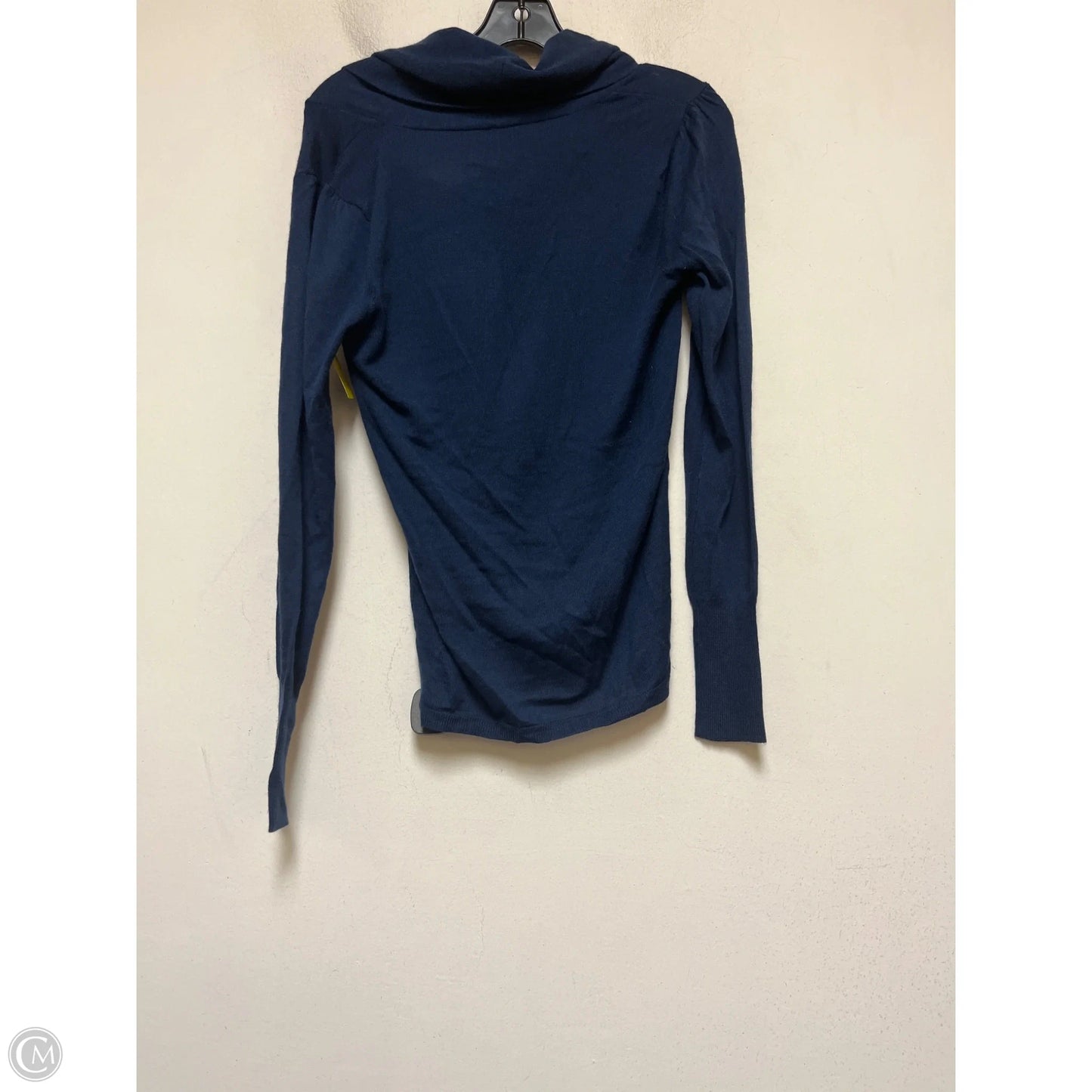 Top Long Sleeve By Ann Taylor In Navy, Size: Xs