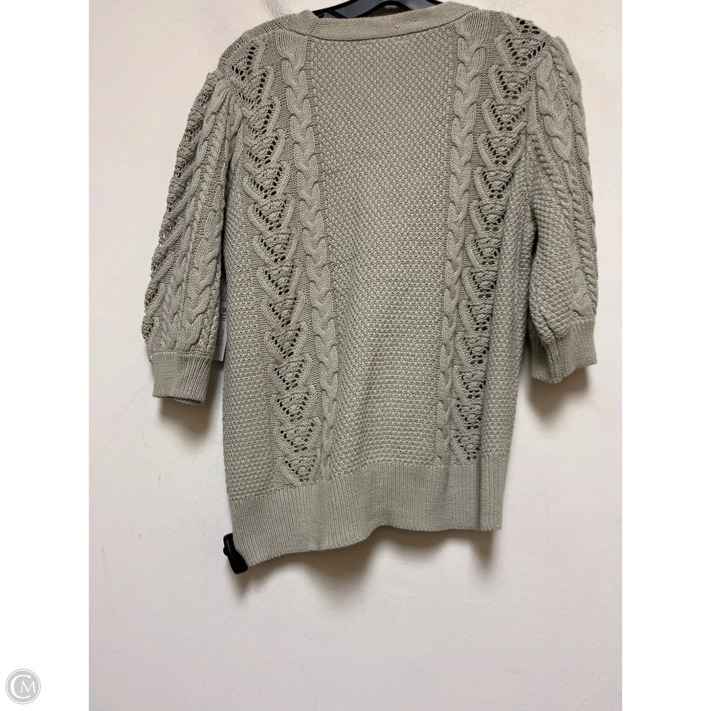 Top Short Sleeve By Time And Tru In Grey, Size: L