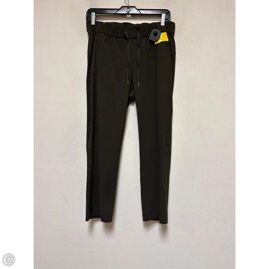 Athletic Pants By Lululemon In Green, Size: 6