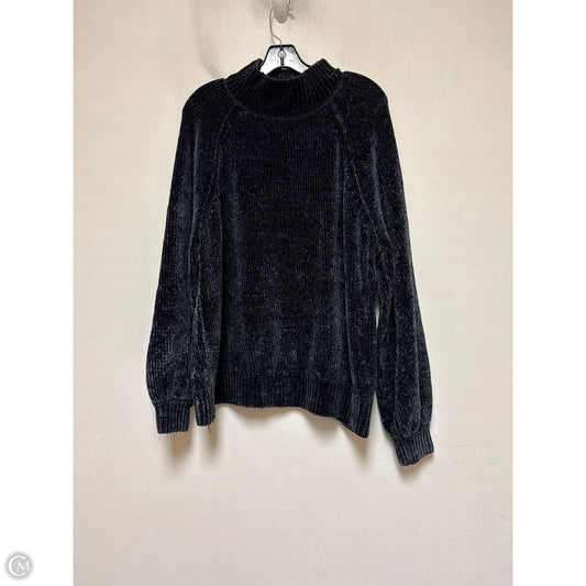 Sweater By Loft In Black, Size: Xl
