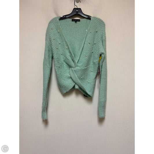 Sweater By Almost Famous In Aqua, Size: M