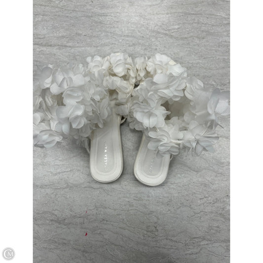Sandals Flats By Azalea Wang In White, Size: 9