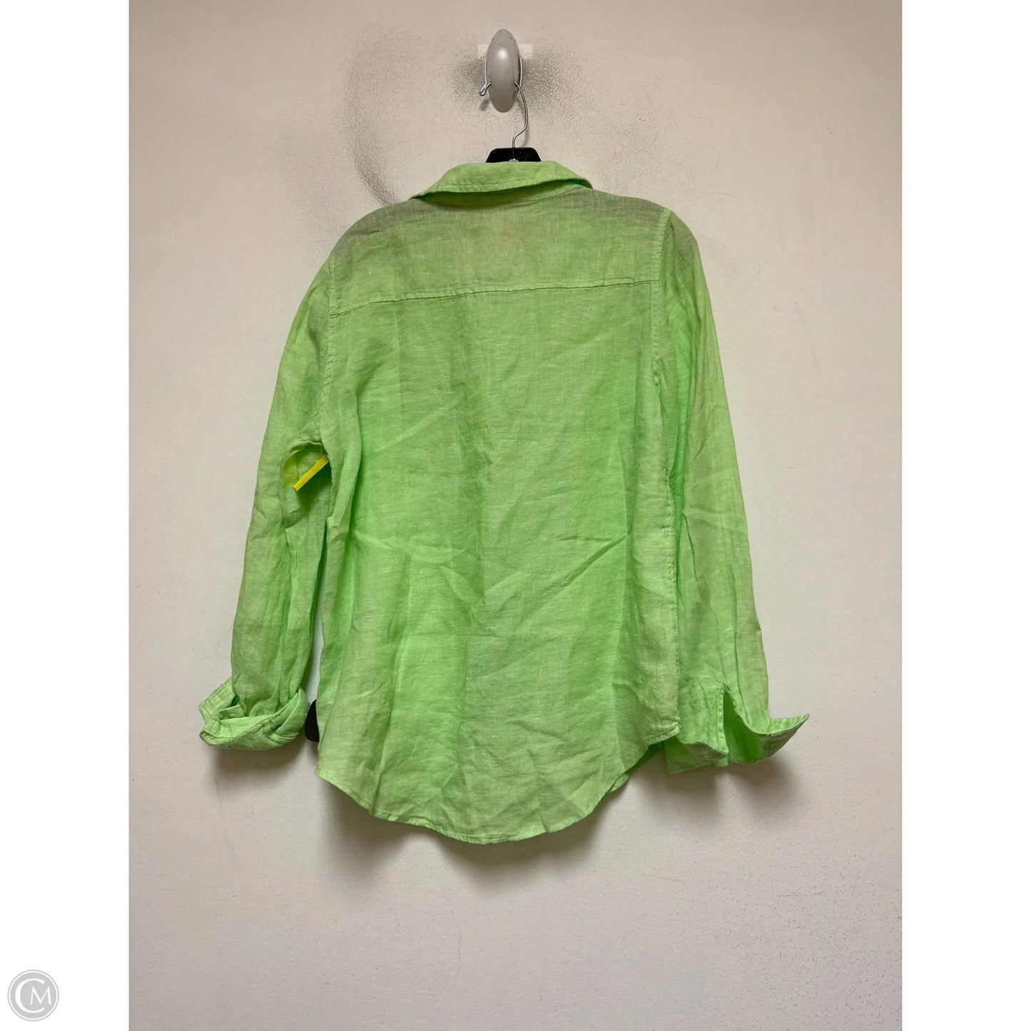 Top Long Sleeve Designer By Lilly Pulitzer In Green, Size: M