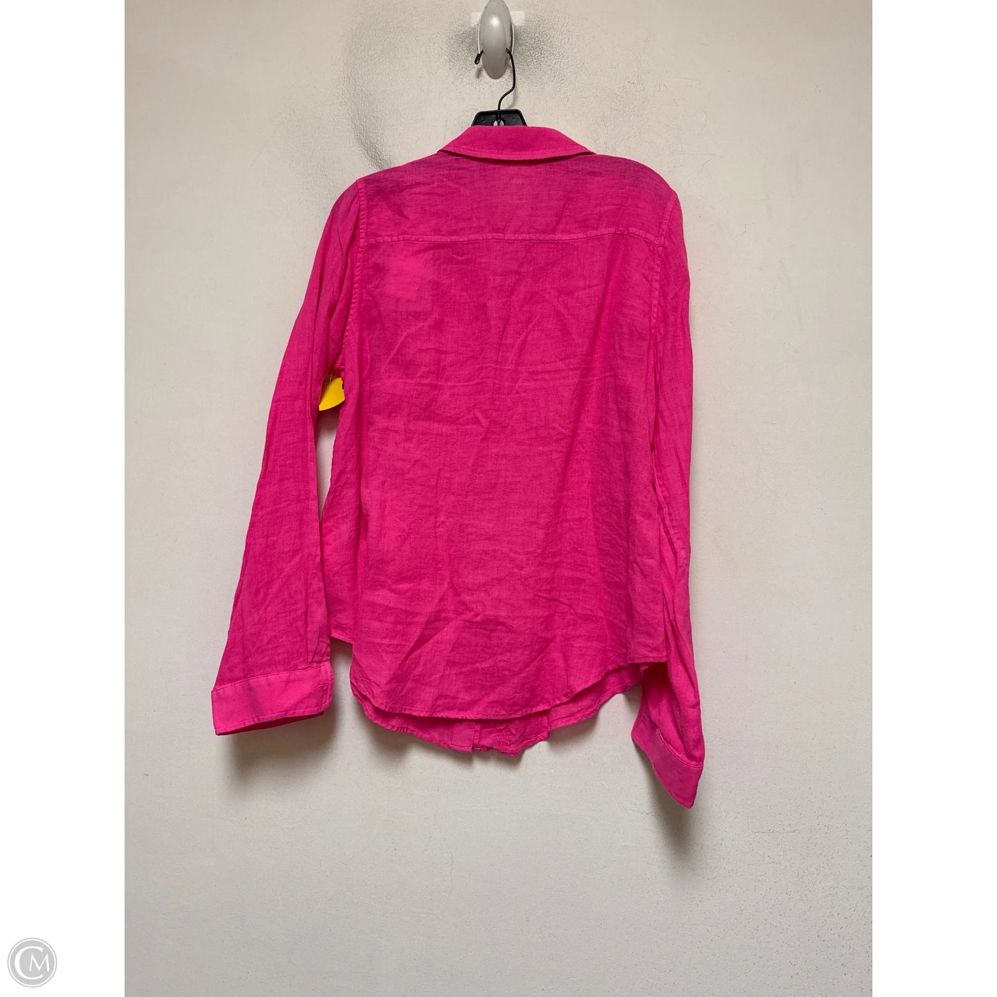 Top Long Sleeve Designer By Lilly Pulitzer In Pink, Size: M