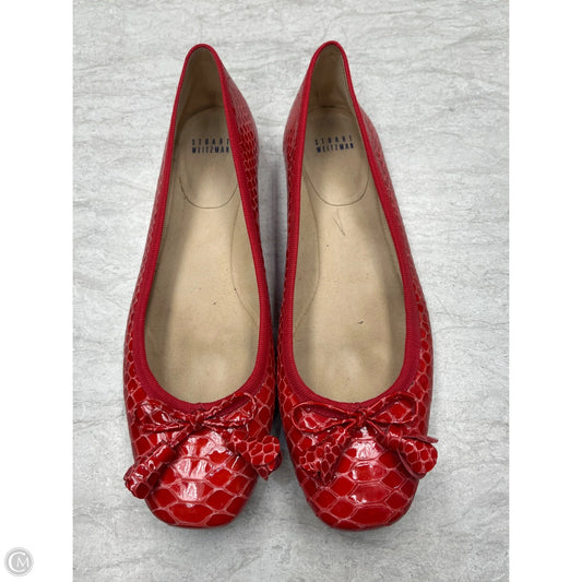 Shoes Designer By Stuart Weitzman In Red, Size: 11.5