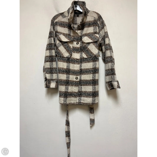 Coat Other By Clothes Mentor In Plaid Pattern, Size: Xl