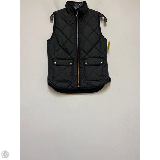 Vest Puffer & Quilted By J. Crew In Black, Size: Xs