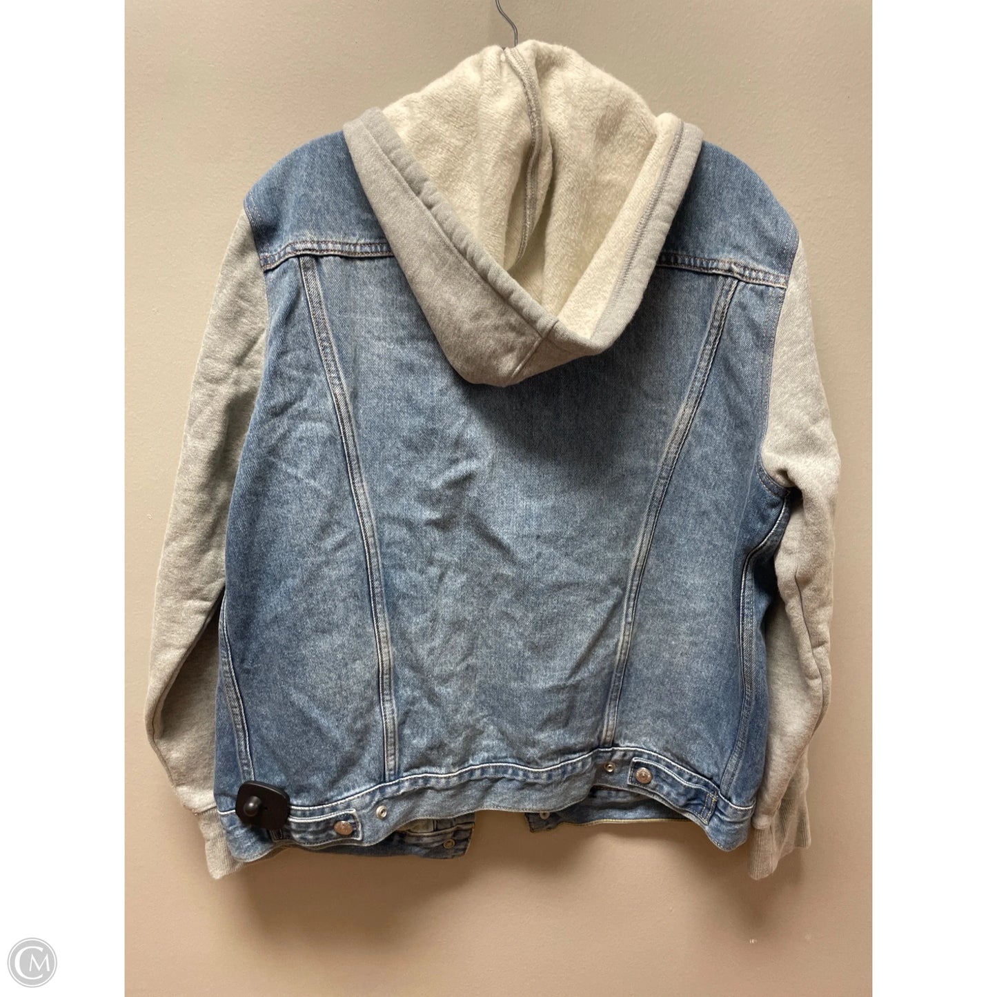 Jacket Denim By Levis In Blue Denim, Size: M