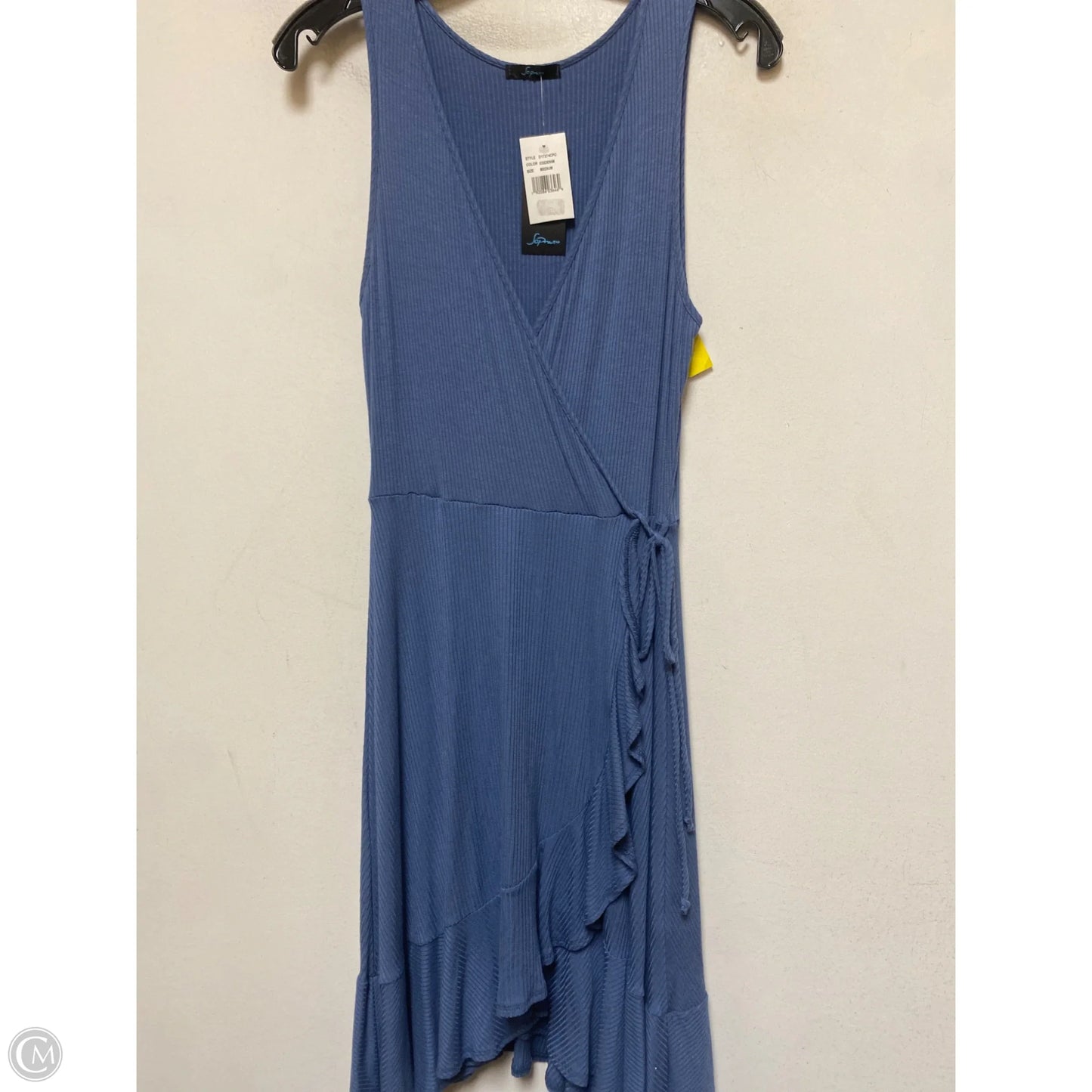Dress Casual Short By Soprano In Blue, Size: M