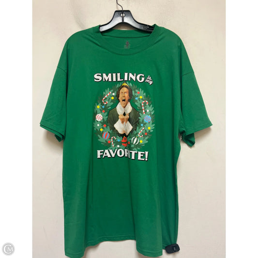 Top Short Sleeve Basic By Clothes Mentor In Green, Size: Xl