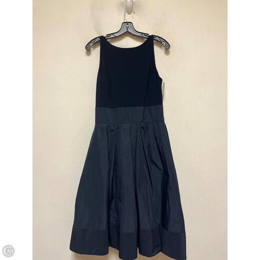 Dress Casual Midi By Lauren By Ralph Lauren In Navy, Size: M