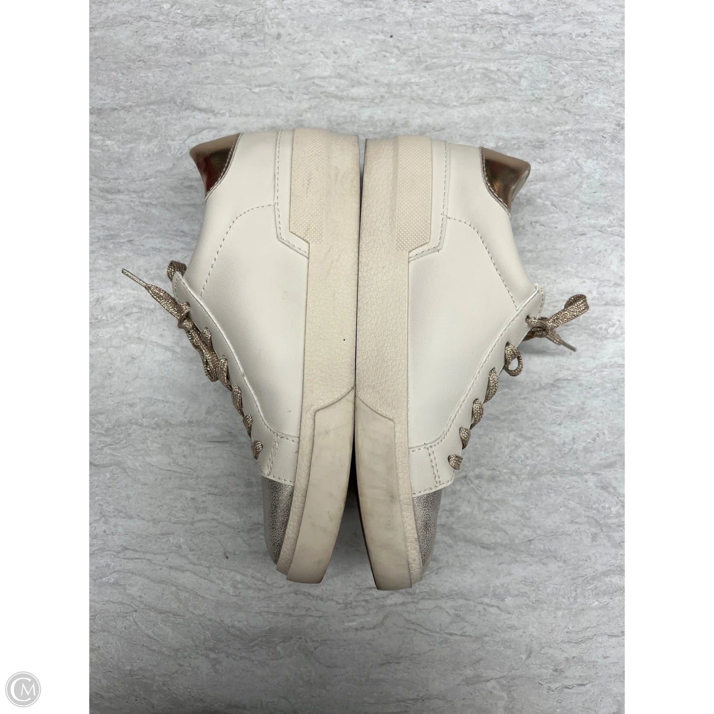 Shoes Sneakers By Dolce Vita In Gold, Size: 6.5