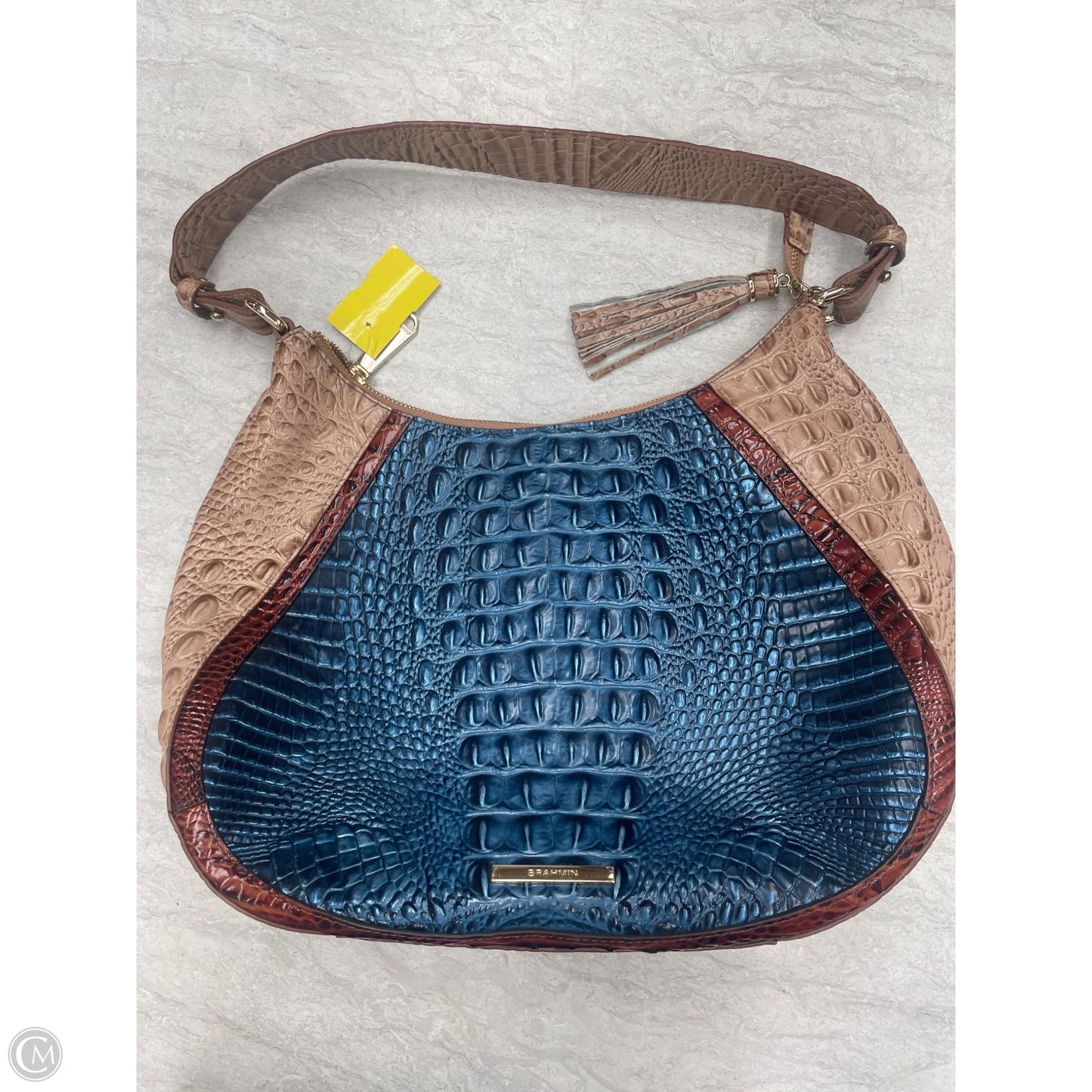 Handbag Designer By Brahmin, Size: Large