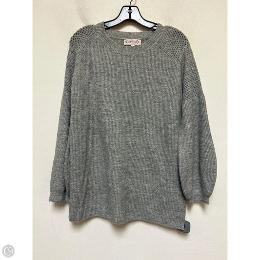 Sweater By Nanette By Nanette Lepore In Grey, Size: L