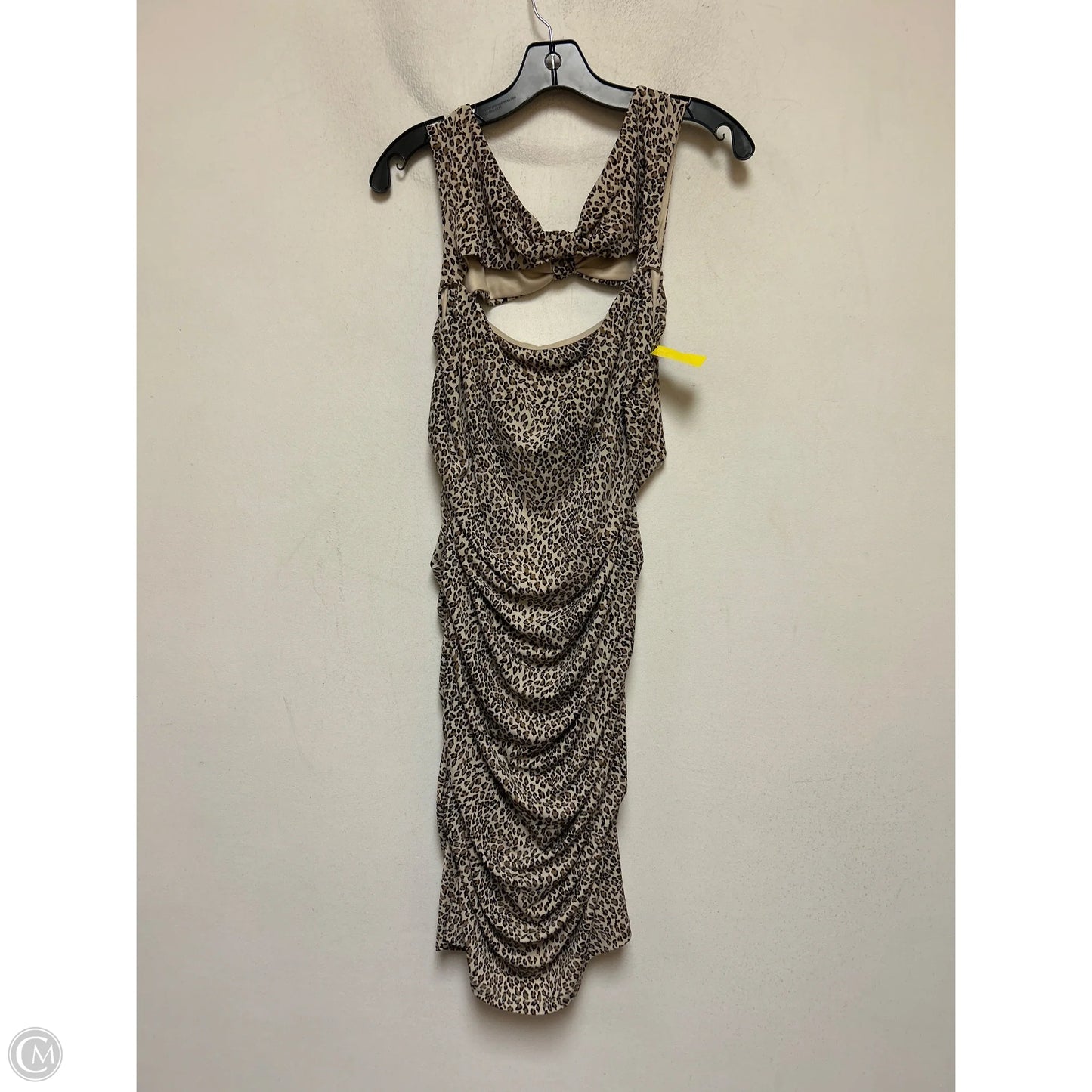 Dress Casual Midi By Betsey Johnson In Animal Print, Size: Xl