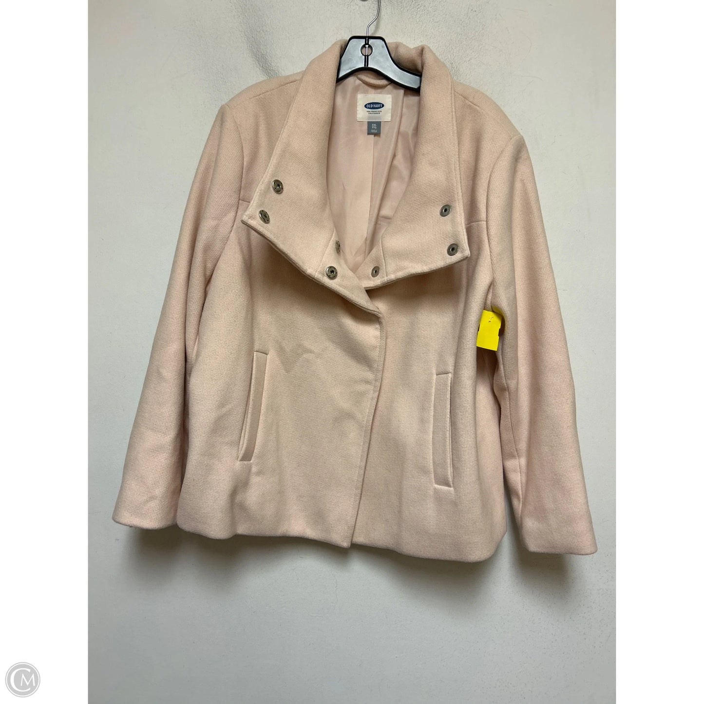 Coat Peacoat By Old Navy In Pink, Size: Xxl