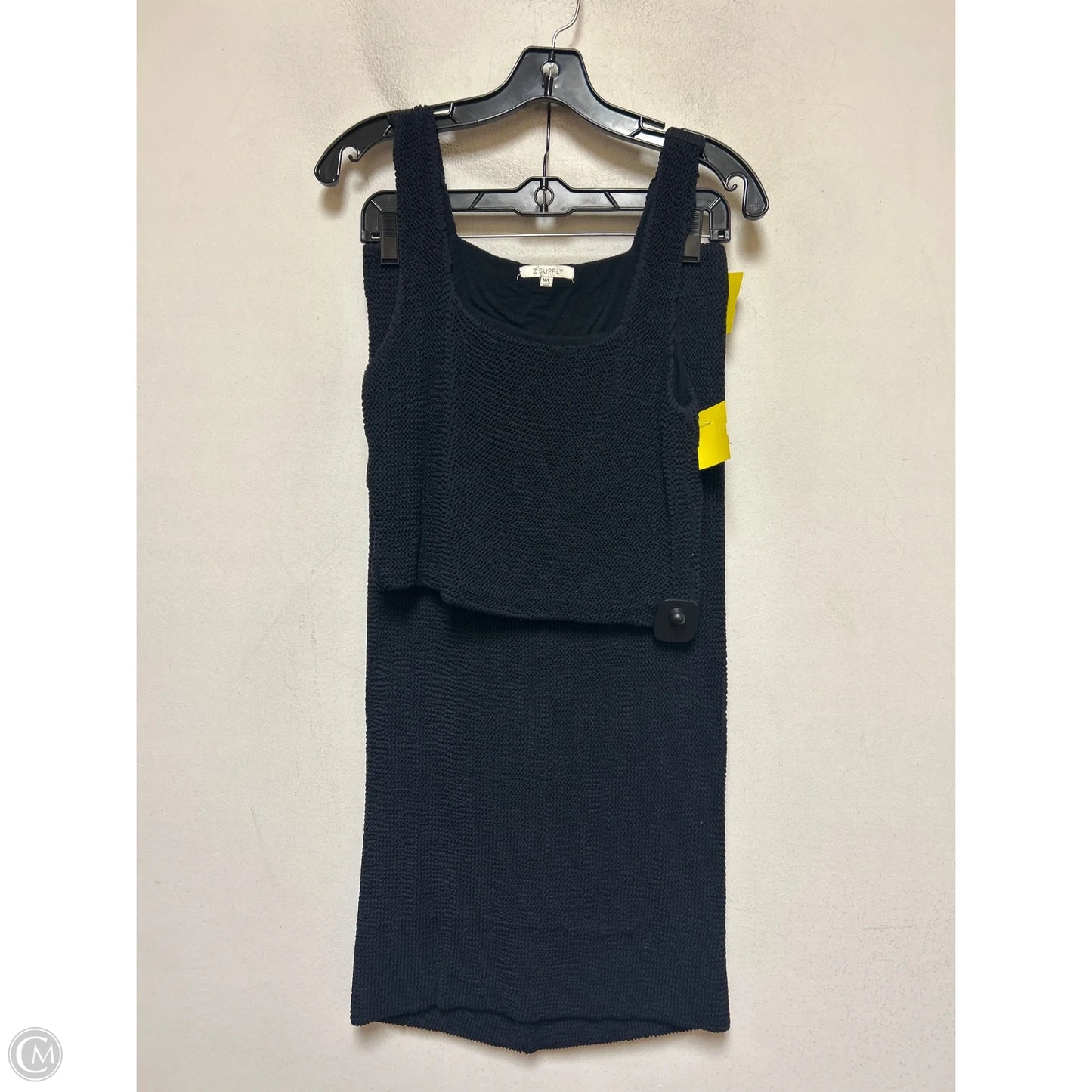 Skirt Set 2pc By Z Supply In Black, Size: 10