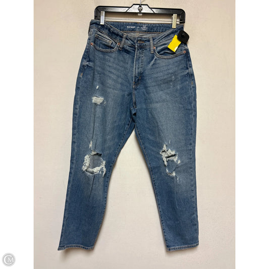 Jeans Straight By Old Navy In Animal Print, Size: 10