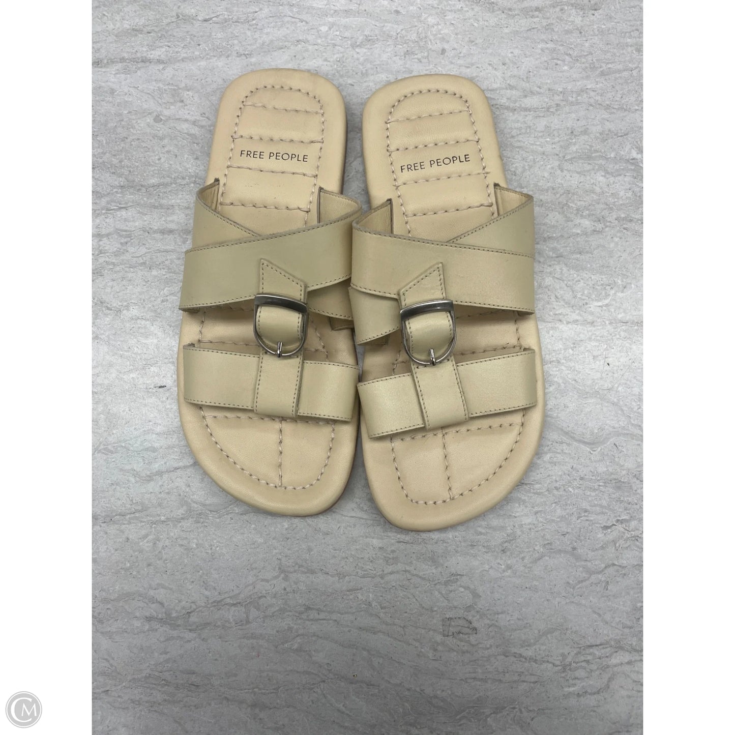 Sandals Flats By Free People In Cream, Size: 8.5