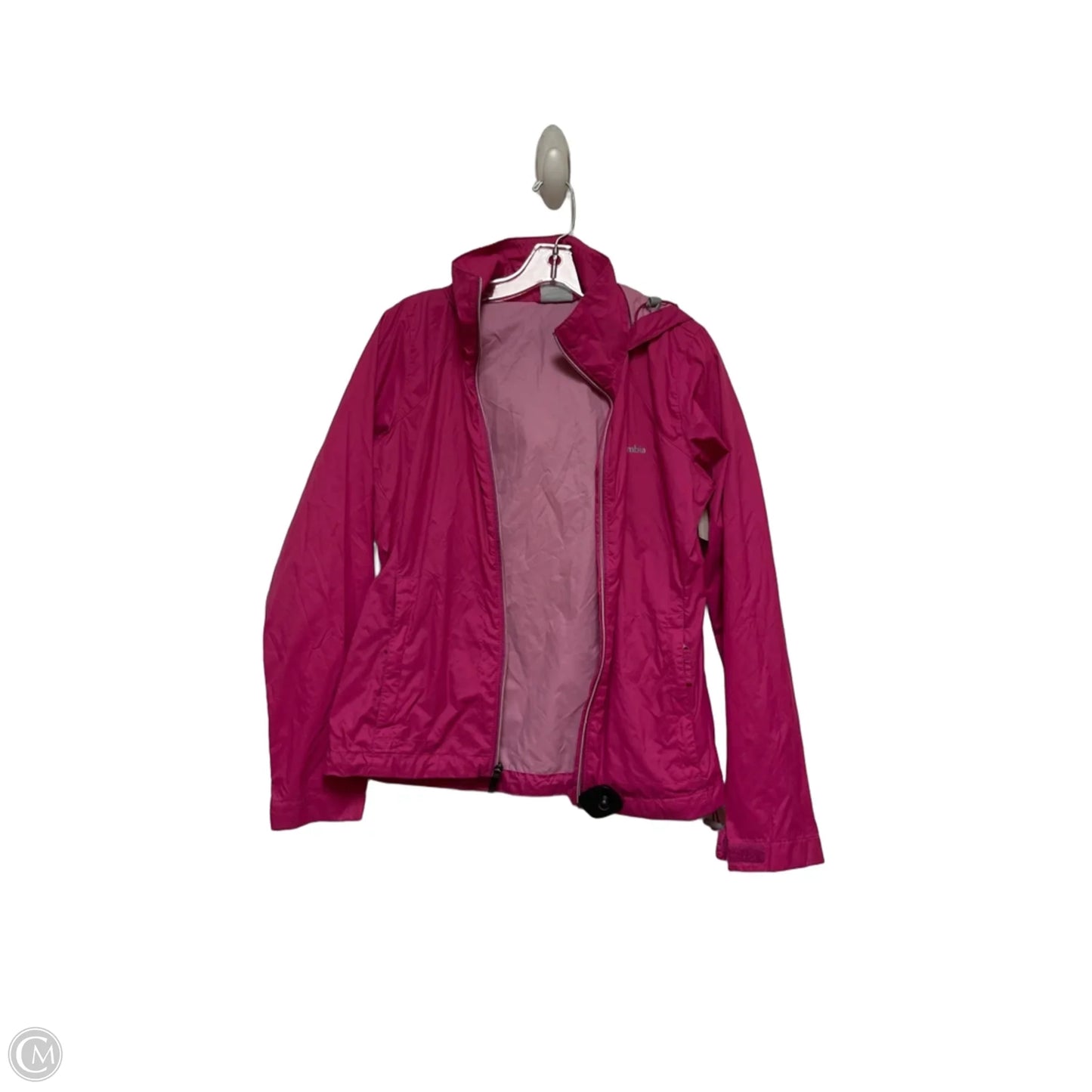 Jacket Windbreaker By Columbia In Pink, Size: Xs