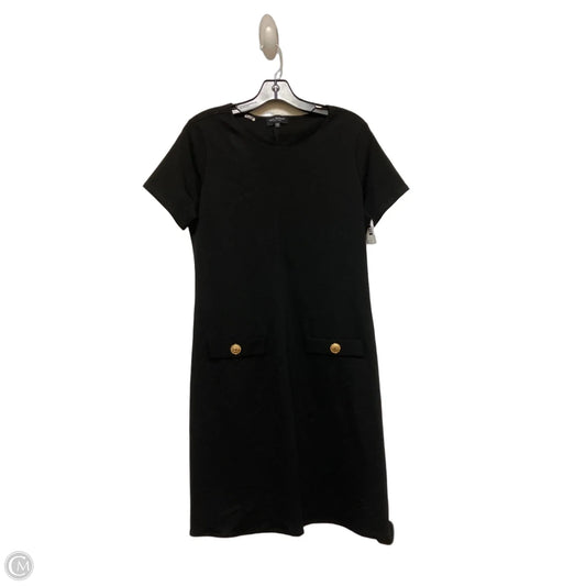 Dress Casual Midi By Isaac Mizrahi In Black, Size: M