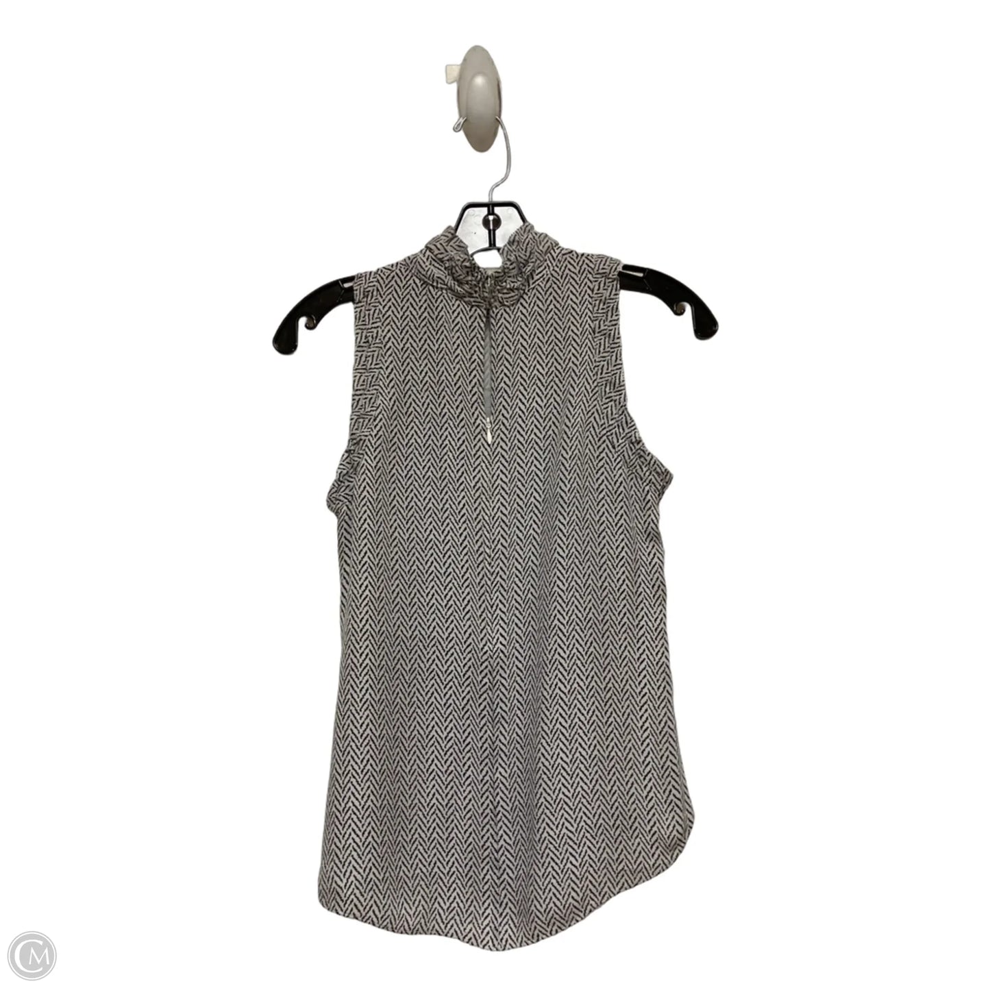 Top Sleeveless By White House Black Market In Floral Print, Size: Xxs