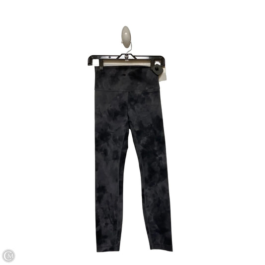 Athletic Leggings Capris By Lululemon In Grey, Size: 4